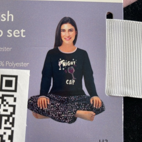 NEW 2 Pieces Plush Pants Sleep Set - Picture 6 of 11